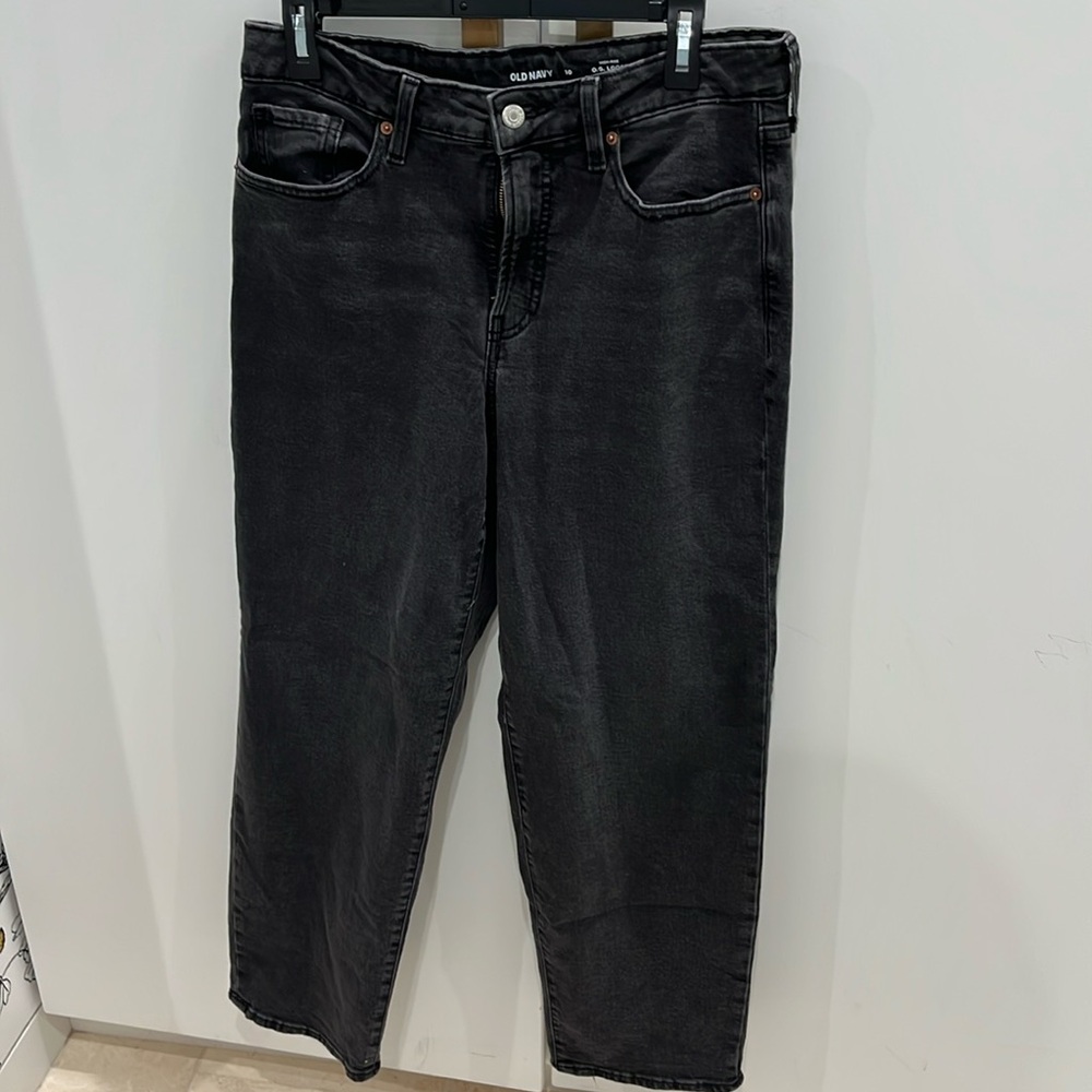 Old navy-OG loose jeans-size 10